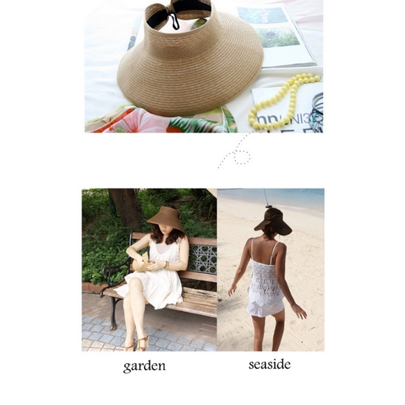 Cute packable visor hat - Picture 10 of 13